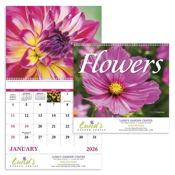 Flowers - Spiral... from ASI 40480 Koozie Group / Norwood Triumph Calendar