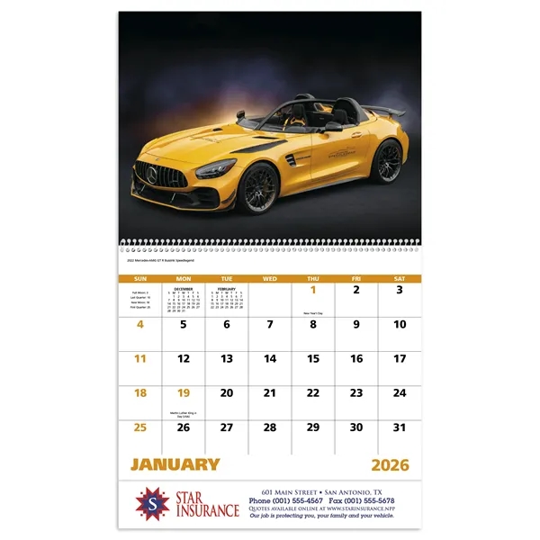 Exotic Sports Cars - Spiral... from ASI 40480 Koozie Group / Norwood Triumph Calendar