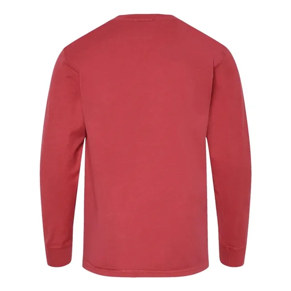 ComfortWash by Hanes Garment Dyed Youth Long Sleeve T-Shirt... from ASI 84358 S&S Activewear