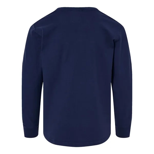 ComfortWash by Hanes Garment Dyed Youth Long Sleeve T-Shirt... from ASI 84358 S&S Activewear