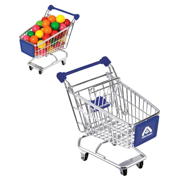 Mini metal shopping cart.... from ASI 31570 Advantage Industries / AdVantage Line®