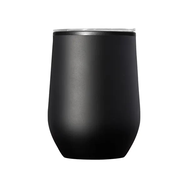 4.92" x 3" 12-ounce stainless steel, polypropylene and AS plastic stemless... from ASI 79530 Prime Line