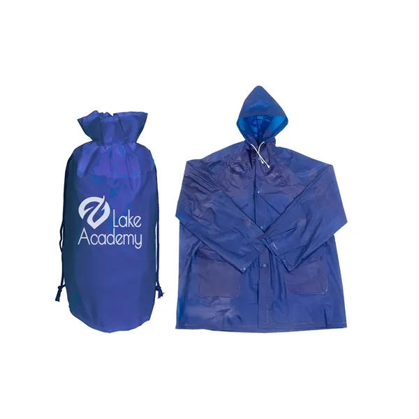 Lightweight PEVA waterproof jacket comes packed in a 190T nylon pouch... from ASI 79530 Prime Line