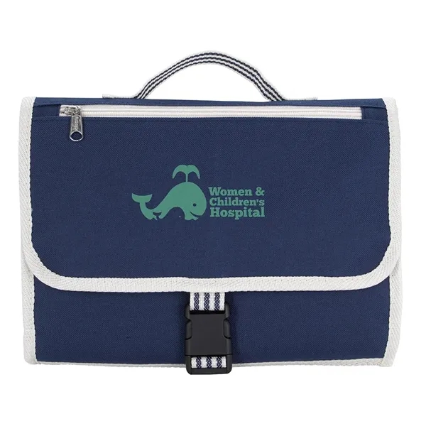 Stripe Diaper Changing Travel Pouch/Mat... from ASI 40480 Koozie Group