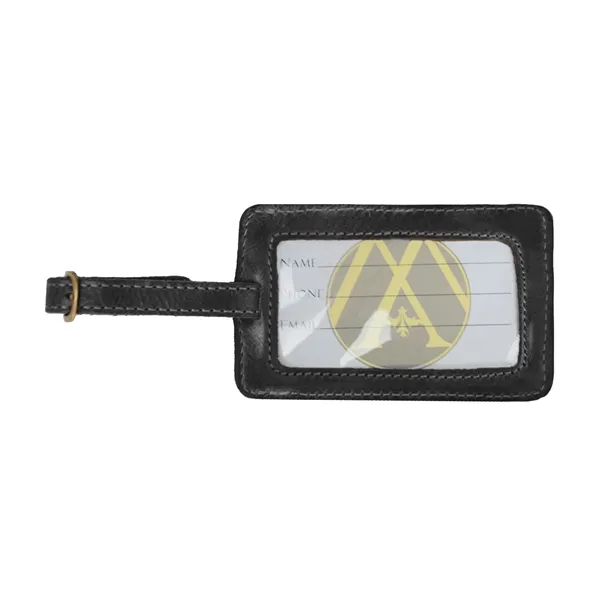Andrew Philips® Westbridge Leather Luggage Tag... from ASI 40480 Koozie Group