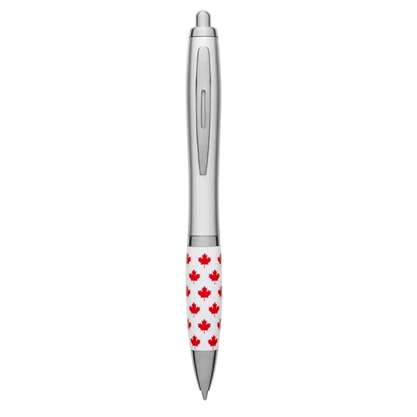 Canada Maple Leaf Recycled ABS Ballpoint Pen... from ASI 79530 Prime Line