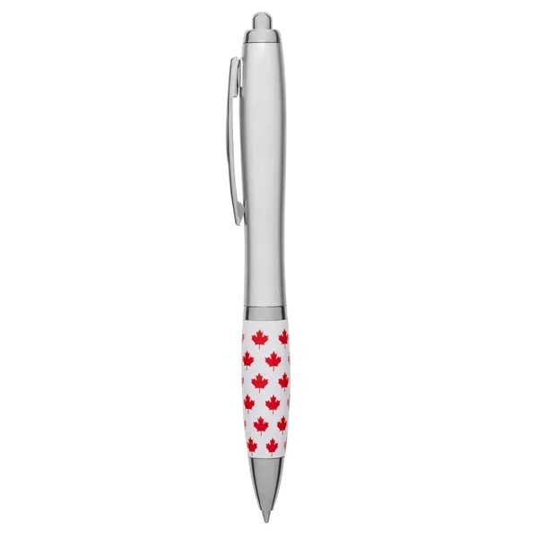 Canada Maple Leaf Recycled ABS Ballpoint Pen... from ASI 79530 Prime Line