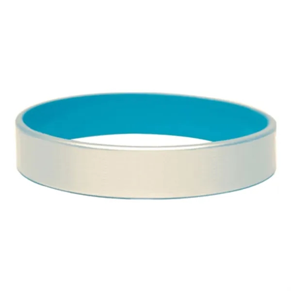 Silver Silicone Bracelets... from ASI 40480 Koozie Group