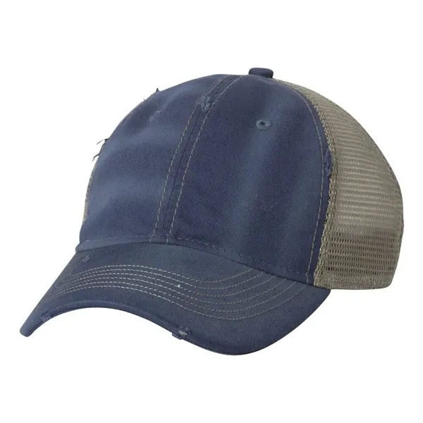 Unstructured, low-profile, six-panel cap with 100% cotton dirty bio-washed twill front... from ASI 88060 Snugz/USA Inc / Sweda®