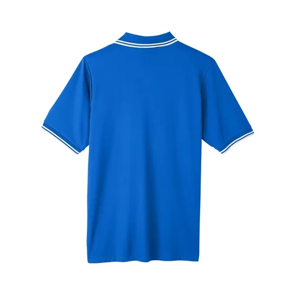 DJ Classic CrownLux Performance® Plaited Tipped Polo... from ASI 84358 S&S Activewear