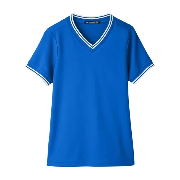 DJ Classic Women's CrownLux Performance® Plaited Tipped V...... from ASI 84358 S&S Activewear