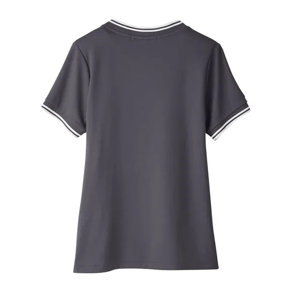 DJ Classic Women's CrownLux Performance® Plaited Tipped V...... from ASI 84358 S&S Activewear