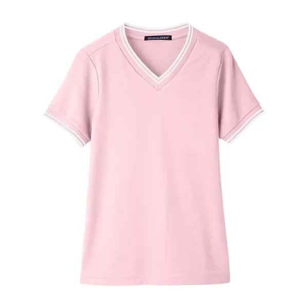 DJ Classic Women's CrownLux Performance® Plaited Tipped V...... from ASI 84358 S&S Activewear