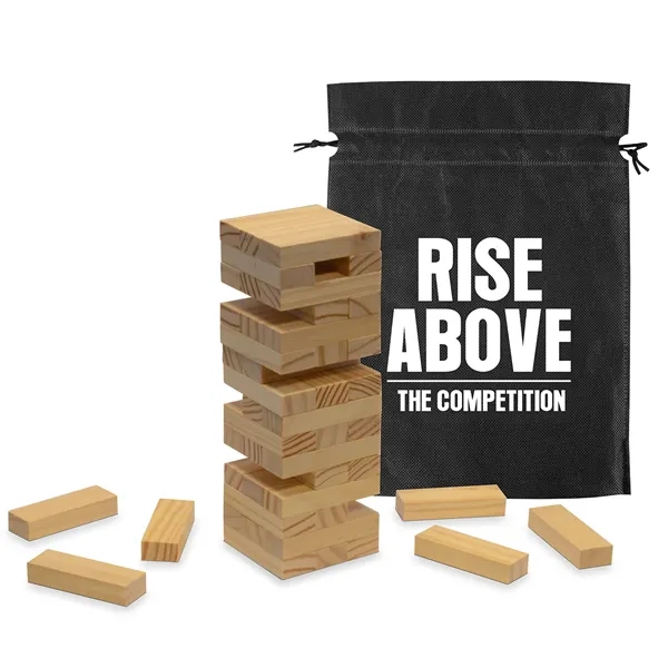 Fun On The Go Games - Tumble Tower... from ASI 40480 Koozie Group