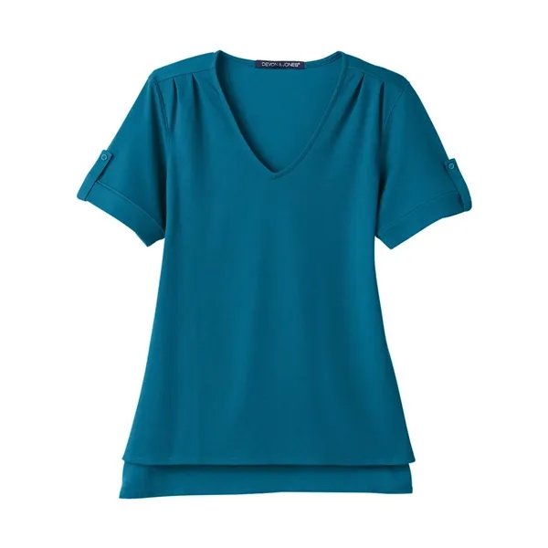 Devon & Jones Women's CrownLux Performance® Plaited Rolle...... from ASI 84358 S&S Activewear