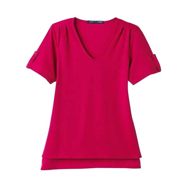 Devon & Jones Women's CrownLux Performance® Plaited Rolle...... from ASI 84358 S&S Activewear