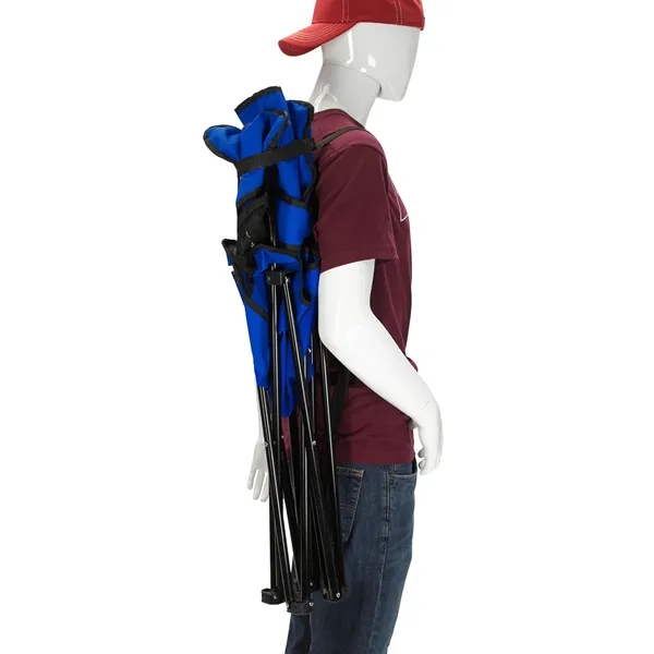 RPET Folding Chair with Carrying Strap... from ASI 40480 Koozie Group