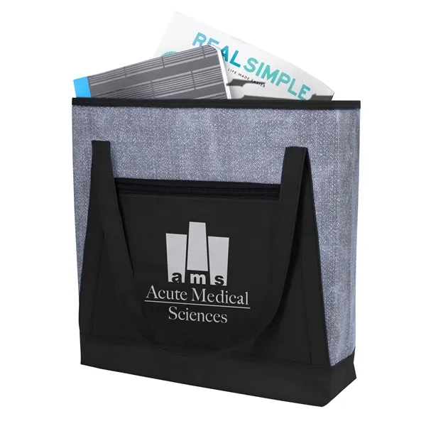 Heathered RPET Non-Woven Tote... from ASI 40480 Koozie Group