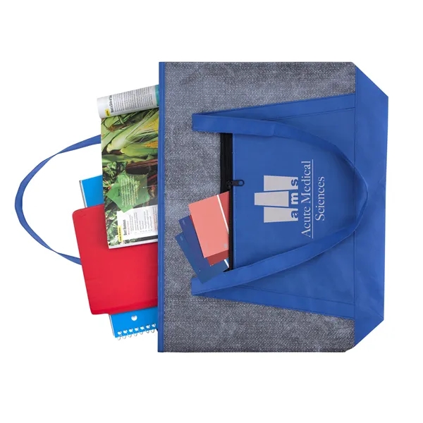 Heathered RPET Non-Woven Tote... from ASI 40480 Koozie Group