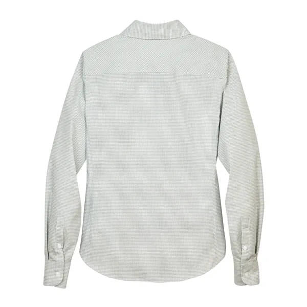 Devon & Jones Women's Crown Collection® Micro Tattersall ...... from ASI 84358 S&S Activewear