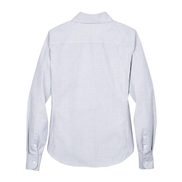 Devon & Jones Women's Crown Collection® Micro Tattersall ...... from ASI 84358 S&S Activewear