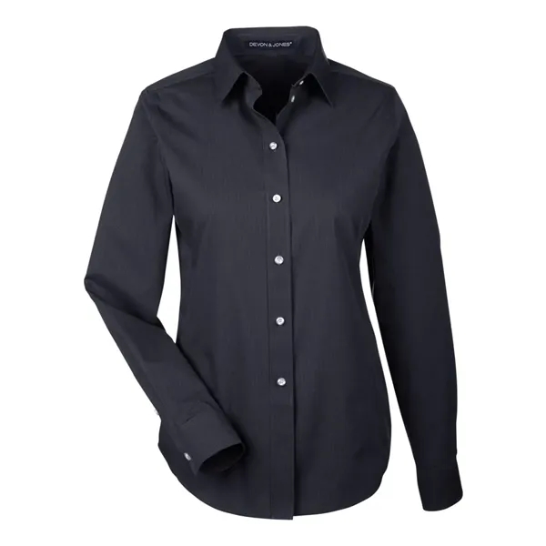 Devon & Jones Women's Crown Collection® Striped Woven Dre...... from ASI 84358 S&S Activewear