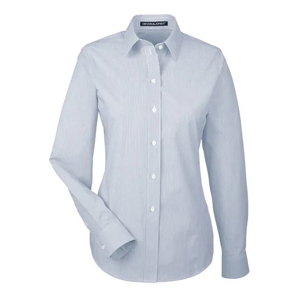 Devon & Jones Women's Crown Collection® Striped Woven Dre...... from ASI 84358 S&S Activewear