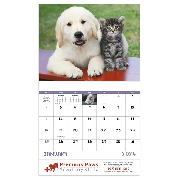 Puppies & Kittens - Stapled... from ASI 40480 Koozie Group / Norwood Triumph Calendar