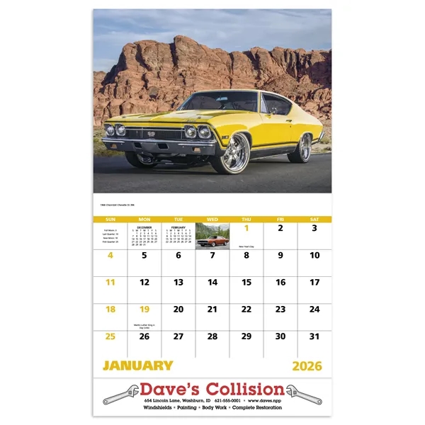 Muscle Thunder - Stapled... from ASI 40480 Koozie Group / Norwood Triumph Calendar