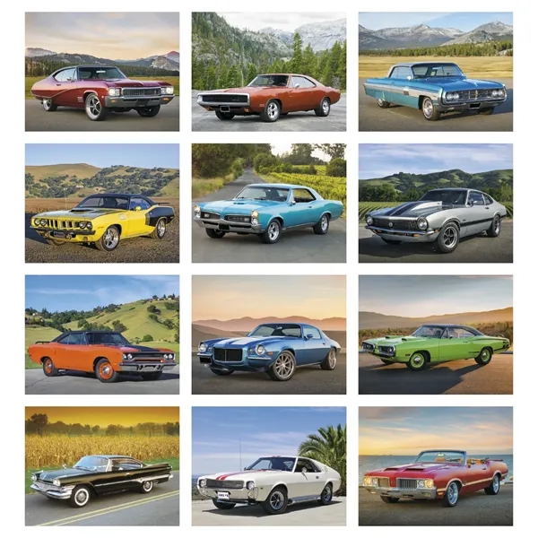 Muscle Thunder - Stapled... from ASI 40480 Koozie Group / Norwood Triumph Calendar