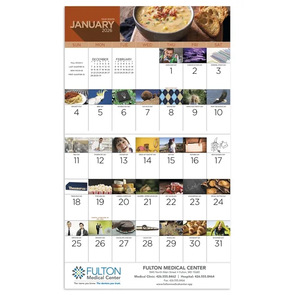 National Day - Stapled... from ASI 40480 Koozie Group / Norwood Triumph Calendar