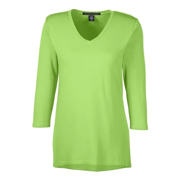 DJ Classic Women's Perfect Fit™ Bracelet-Length V-Neck Top... from ASI 84358 S&S Activewear