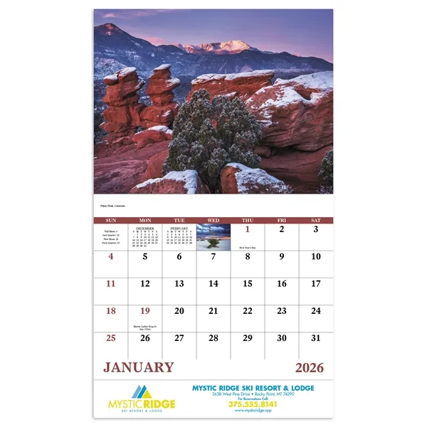 Rocky Mountains - Stapled... from ASI 40480 Koozie Group / Norwood Triumph Calendar