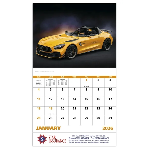 Exotic Sports Cars - Stapled... from ASI 40480 Koozie Group / Norwood Triumph Calendar