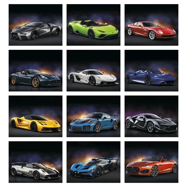 Exotic Sports Cars - Stapled... from ASI 40480 Koozie Group / Norwood Triumph Calendar