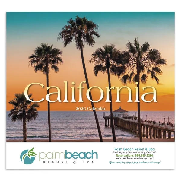 California Appointment Calendar - Stapled... from ASI 40480 Koozie Group / HotLine®