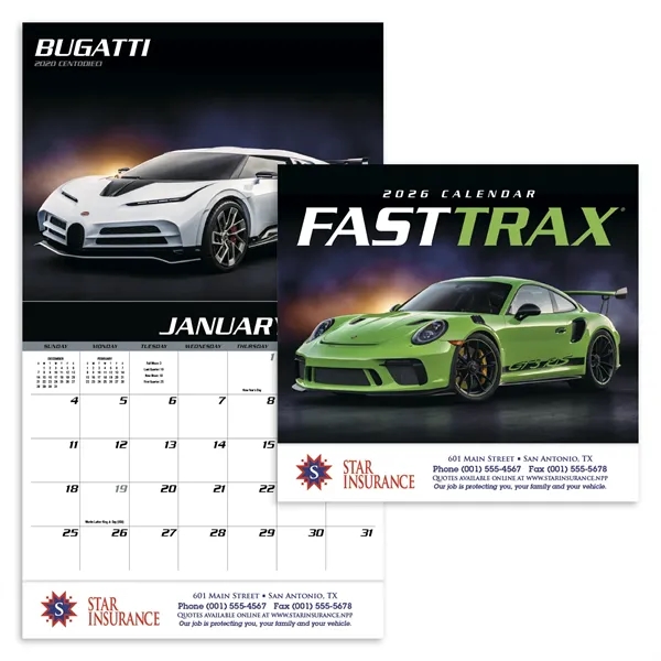 Fast Trax® Appointment Calendar - Stapled... from ASI 40480 Koozie Group / HotLine®