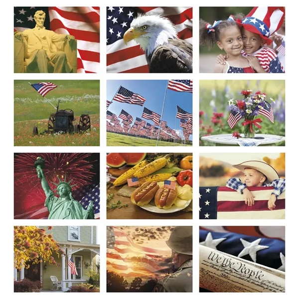 America Appointment Calendar - Stapled... from ASI 40480 Koozie Group / HotLine®