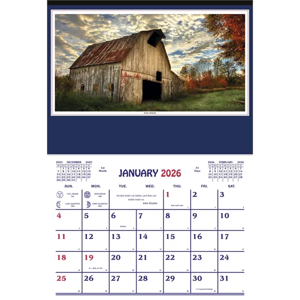 Farm Calendar... from ASI 40480 Koozie Group