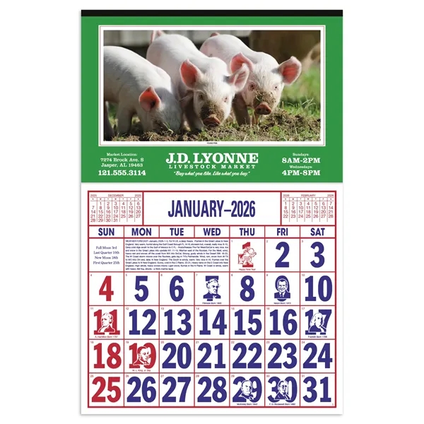 Large Everyday Farm Memo... from ASI 40480 Koozie Group