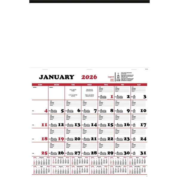 Contractor's Apron Calendar... from ASI 40480 Koozie Group