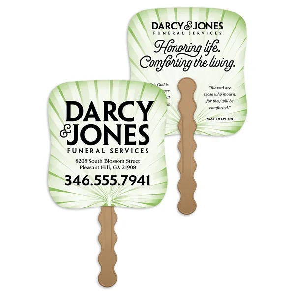 Palm Leaf Fan... from ASI 40480 Koozie Group