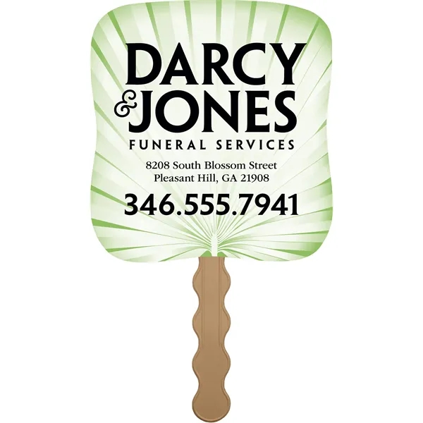 Palm Leaf Fan... from ASI 40480 Koozie Group