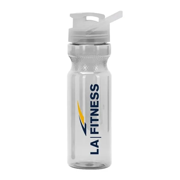 28 oz. PET plastic fitness bottle with guzzler lid.... from ASI 88060 Snugz/USA Inc