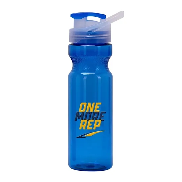 28 oz. PET plastic fitness bottle with guzzler lid.... from ASI 88060 Snugz/USA Inc