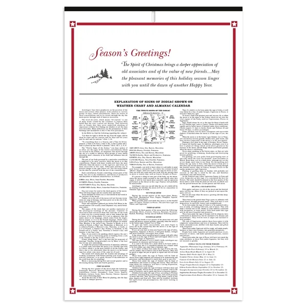 8-Sheet Almanac Calendar... from ASI 40480 Koozie Group