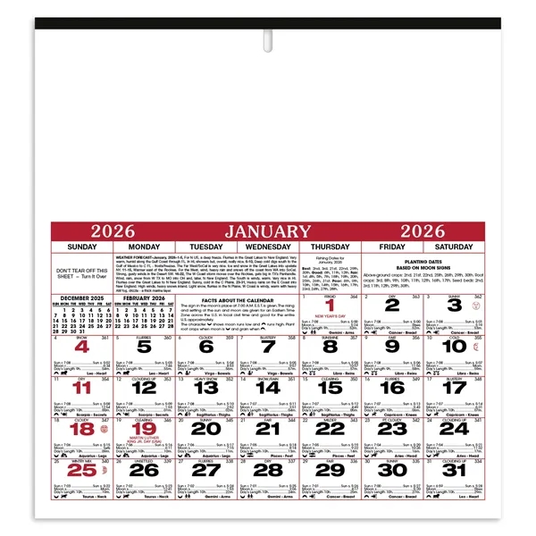 Almanac Calendar... from ASI 40480 Koozie Group