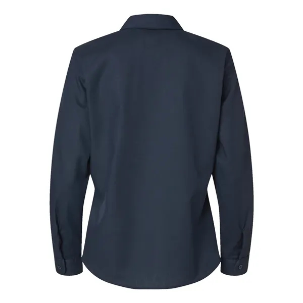 Dickies Women's Long Sleeve Industrial Work Shirt... from ASI 84358 S&S Activewear