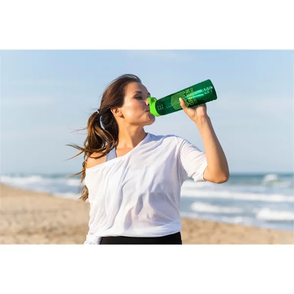 Garyline® Slim Fit Bottle with Drink-Thru Lid - 24 oz.... from ASI 40480 Koozie Group