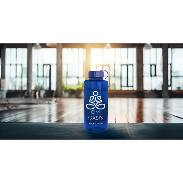 Garyline® Mountaineer Tritan® Bottle with Tethered Lid - ...... from ASI 40480 Koozie Group